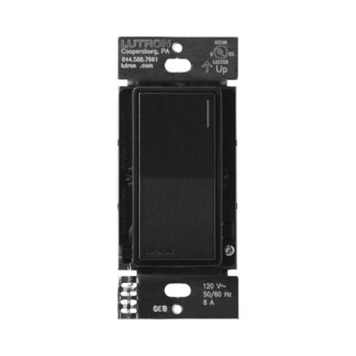 [LUTRONRADIORA3_RRST8ANSMN] LUTRON RADIORA 3 (RadioRa3) Apagador Sunnata color negro para linea Radio Ra3, 8A de iluminación, 5.8A Motor