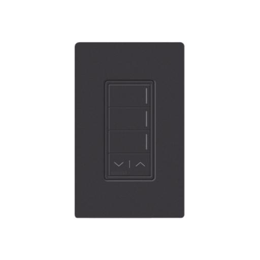 [LUTRONRADIORA3_RRSTHN3RLMN] LUTRON RADIORA 3 (RadioRa3) Botonera Sunnata Negro 3 escenas y 2 botones subir/bajar para Radio RA3, programe escenas diferentes en cada botón.