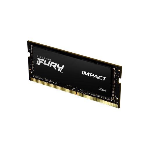 [KINGSTONTECHNOLOGY_KF426S16IBK2/64] Kingston technology 64GB 2666MT/s DDR4 CL16 SODIMM (Kit of 2) FURY Impact