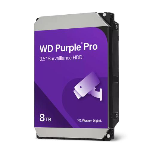 [WD_WD8002PURP] DISCO DURO WD 3.5" 8TB (WD8002PURP) PURPLE PRO, 7200 RPM, 256MB, SATA3