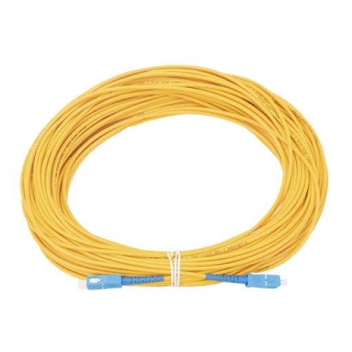 [LINKEDPROBYEPCOM_LPSM3SCUSCUS30] LINKEDPRO BY EPCOM Jumper de Fibra Óptica Monomodo SC/UPC-SC/UPC Simplex de 30 metros,  3mm