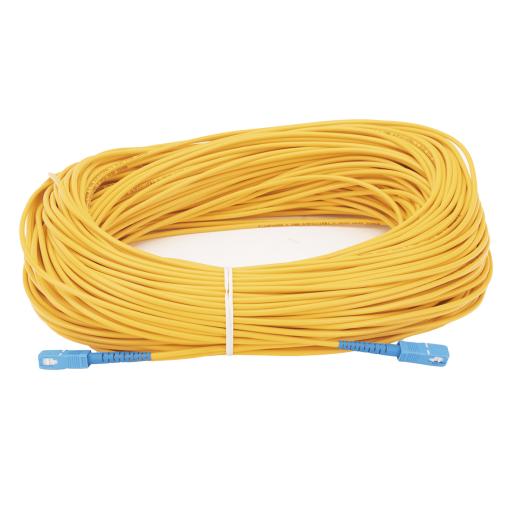 [LINKEDPROBYEPCOM_LPSM3SCUSCUS80] LINKEDPRO BY EPCOM Jumper de Fibra Óptica Monomodo SC/UPC-SC/UPC Simplex de 80 metros,  3mm