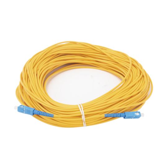 [LINKEDPROBYEPCOM_LPSM3SCUSCUS50] LINKEDPRO BY EPCOM Jumper de Fibra Óptica Monomodo SC/UPC-SC/UPC Simplex de 50 metros,  3mm