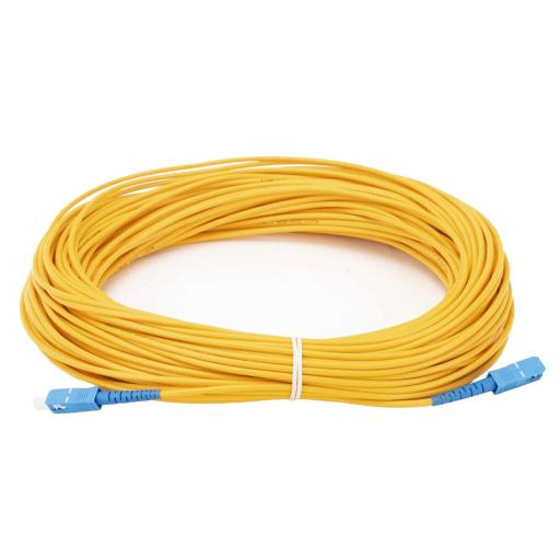 [LINKEDPROBYEPCOM_LPSM3SCUSCUS40] LINKEDPRO BY EPCOM Jumper de Fibra Óptica Monomodo SC/UPC-SC/UPC Simplex de 40 metros,  3mm