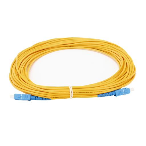 [LINKEDPROBYEPCOM_LPSM3SCUSCUS10] LINKEDPRO BY EPCOM Jumper de Fibra Óptica Monomodo SC/UPC-SC/UPC Simplex de 10 metros,  3mm