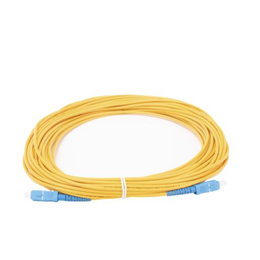 [LINKEDPROBYEPCOM_LPSM3SCUSCUS10] LINKEDPRO BY EPCOM Jumper de Fibra Óptica Monomodo SC/UPC-SC/UPC Simplex de 10 metros,  3mm