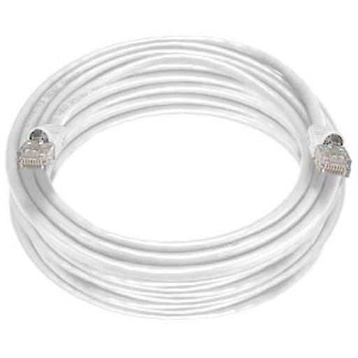 [PANDUIT_UTP28SP14] Panduit Cable de Parcheo TX6, UTP Cat6, Diámetro Reducido (28AWG), Color Blanco Mate, 14 ft 