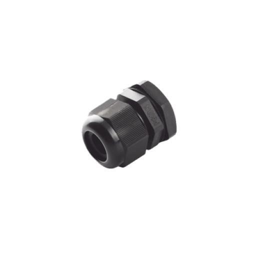 [TXPRO_TXG-PG-13.5BK] TX PRO Conector Plástico Negro Tipo Glándula, para Cable de 6 a 12 mm de Diámetro.