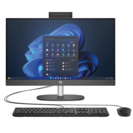 [HP_9E3C5LA] HP ProOne 245 23.8 inch G10 All-in-One Desktop PC,23.8" FHD LED UWVA 250N Anti-Glare Low Blue Light Slim (1920 x 1080, 1.78 (16:9)),AMD Ryzen 5 7520U (2.80 GHz, up to 4.30 GHz, 4 cores) with AMD Radeon™ Graphics,512GB M.2 PCIe NVMe 2280 Value 4X4 SSD,8GB 6400MHz LPDDR5 (Soldered),USB,Wired USB Backlit 125,Realtek Wi-Fi 6 8852BE (2x2) and Bluetooth® 5.3 Wireless Technology,No WWAN module,5MP Camera,Windows® 11 HOME Standard Single Language,1/1/1
