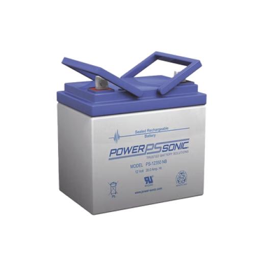 [POWER-SONIC_PS-12350-T6] Power-Sonic Batería 12V, 35AH, Para Respaldo, Tecnologías AGM/VRLA, 5 Años Vida Útil, Terminales T6, Reconocida UL   