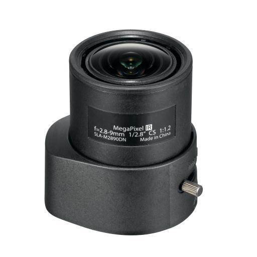 [HANWHA_SLA-M2890-DN] Hanwha Lente Varifocal 2.8-9mm, 3MP, Iris Automático, Formato 1/2.8"