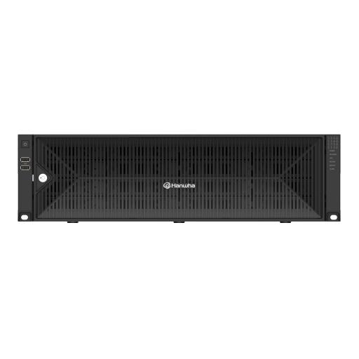 [HANWHA_XRN-6420DB4-12TB] Hanwha NVR de 64 canales / Soporta grabación hasta 32 MP / H.265 & Wisestream / Procesamiento 400 Mbps / 3 Puertos de Red / Raid 5-6 / 12 TB incluidos