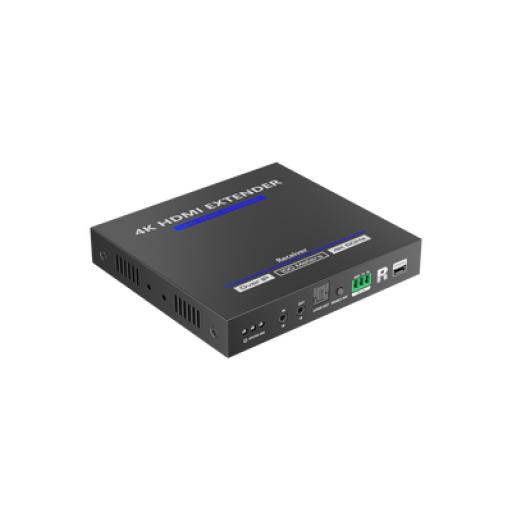 [EPCOM_TT592RX] Epcom Receptor Compatible para Kits TT592 / Resolución 4K@60Hz / Cat 5e/6 / Distancia de 100 m / IPCOLOR / Control IR /  Cero Latencia / Compatible con Switch Gigabit.