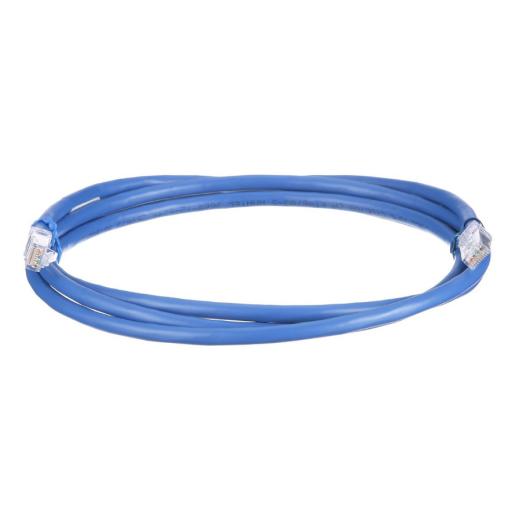 [PANDUIT_UTP6AX24BU] Panduit Cable de Parcheo UTP, Cat6A, 24 AWG, CM, Color Azul, 24 ft
