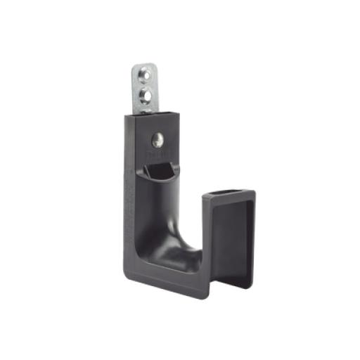 [PANDUIT_JP4WP2B-X20] Panduit Sujetador STRONGHOLD tipo J (J-PRO), Con Soporte para Montaje en Pared, Para 180 Cables Cat6, Nylon 6.6, Color Negro, 1 pieza