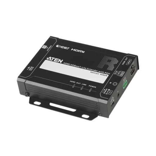 [ATEN_VE802R] ATEN Extensor HDMI HDBaseT Lite de hasta 230 pies con receptor Serial/IR/POH