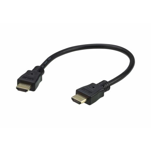 [ATEN_2L7DA3H] ATEN Cable HDMI True 4K de alta velocidad con Ethernet de 0.3 m