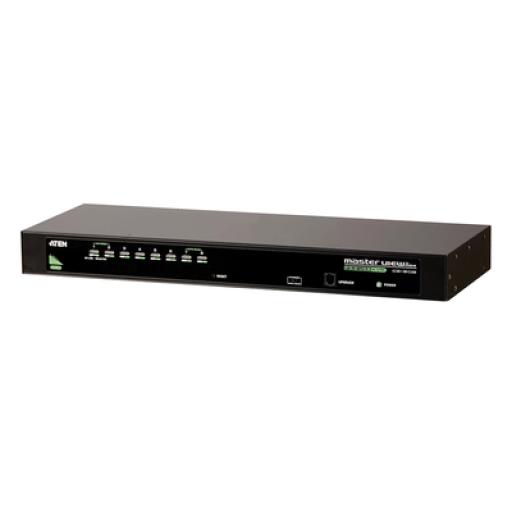 [ATEN_CS1308] ATEN Conmutador KVM VGA PS/2-USB de 8 puertos /Cascada/W/(EE.UU./UE/SALIDA) ADP. ATEN