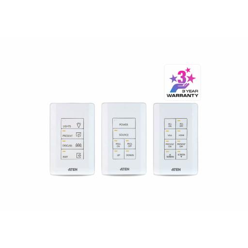 [ATEN_VK108US] ATEN Sistema de control ATEN - Teclado de 8 botones (EE. UU., 1GANG)