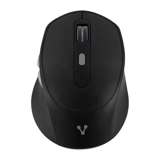 [VORAGO_MO-450] Vorago MOUSE VORAGO INALAMBRICO Y BLUETOOTH RECARGABLE TIPO C NEGRO MO-450