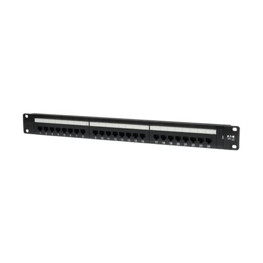 [TRIPPLITE_N052-024] Tripp Lite PANEL DE CONEXIONES 24 PUERTOS CAT5E RJ45 ETHERNET 1U EN RACK