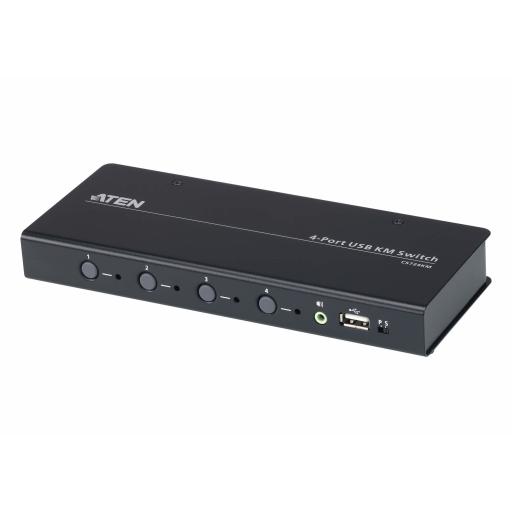 [ATEN_CS724KM] ATEN Switch KM USB| 4 Puertos | Boundless Switching | RS232 