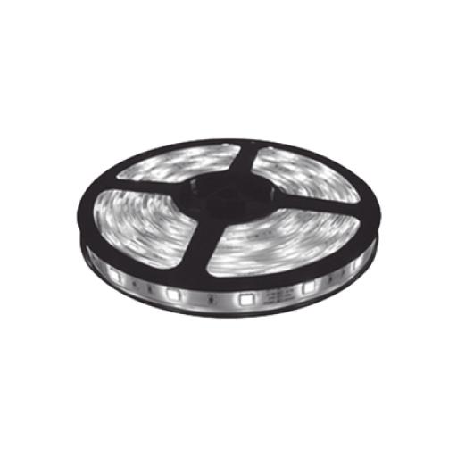 [JWJ_JLTL-5050-IP65-B] JWJ Tira Led de 5 m / Color Blanco / Uso Exterior / Potencia 22 W / 900 lm/ 12 V CD / IP 65.