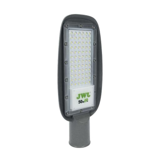 [JWJ_JALP02-200X] JWJ Luminaria LED con Fotocelda 200 W/ 100 - 265 V CA ~50/60 Hz / Color Blanco/ Dimensiones 600 x 245 x 78 mm / Ángulo de Luz 135°.