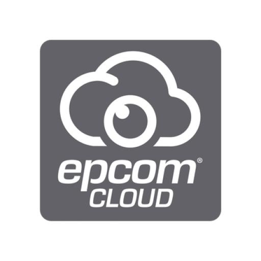 [EPCOM_EPCLOUD30A-C] Epcom Suscripción Anual Epcom Cloud / Grabación en la nube para 1 canal de video a 2MP con 30 días de retención / Grabación continua