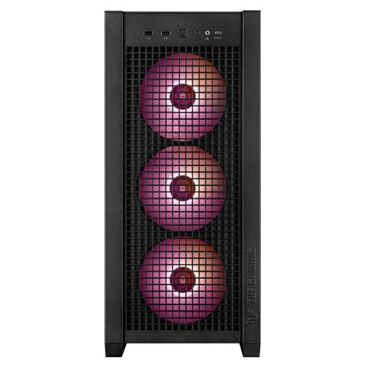 [ASUS_TUF GAMING GT302 ARGB BLACK] Gabinete gamer ASUS TUF GAMING GT302 ARGB Midi-Tower 4 Ventiladores