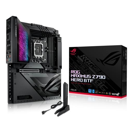 [ASUS_ROG MAXIMUS Z790 HERO BTF] Tarjeta madre ASUS ROG MAXIMUS Z790 HERO BTF Intel S-1700 13A ATX