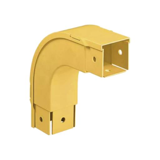 [PANDUIT_FOVRA2X2LYL] Panduit Bajada Vertical Exterior de 90º, Para uso con Canaletas 2x2 FiberRunner™, Color Amarillo