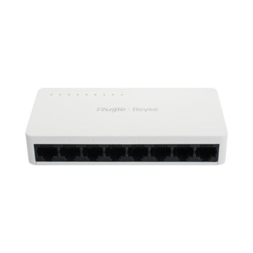 [RUIJIE_RG-ES08F] RUIJIE Switch Administrable con 5 puertos Gigabit, gestión gratuita desde la nube