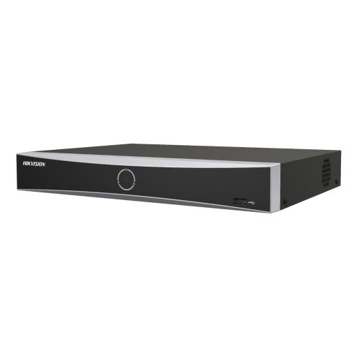 [HIKVISIONDIGITALTECHNOLOGY_DS-7604NXI-K1/4P(B)] Hikvision Digital Technology NVR 12 Megapíxel (4K) / 4 canales IP / 4 Puertos PoE+ / Reconocimiento Facial / AcuSense (Evita Falsas Alarmas) / 1 Bahías de Disco Duro / HDMI en 4K / 300 Metros PoE Modo Extendido