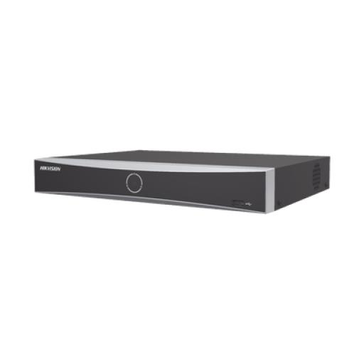 [HIKVISIONDIGITALTECHNOLOGY_DS-7604NXI-K1/4P(B)] Hikvision Digital Technology NVR 12 Megapíxel (4K) / 4 canales IP / 4 Puertos PoE+ / Reconocimiento Facial / AcuSense (Evita Falsas Alarmas) / 1 Bahías de Disco Duro / HDMI en 4K / 300 Metros PoE Modo Extendido
