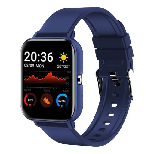 [STYLOS_STASWM3CA] SMARTWATCH STYLOS SW2 TOUCH/ BT 4.0 /PODOMETRO/CORREA METALICA/AZU
