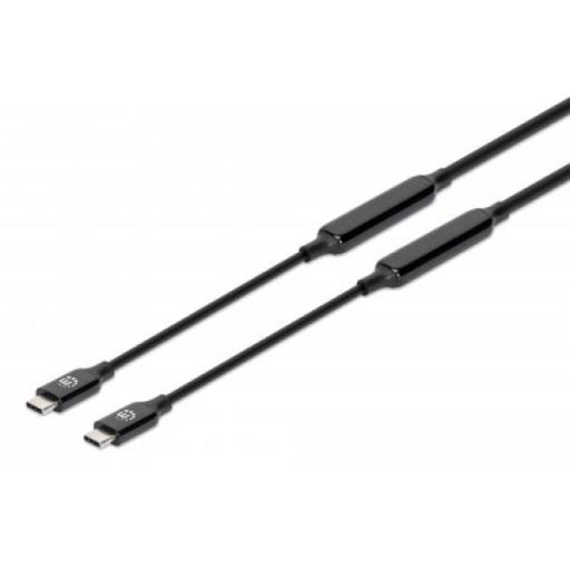 [MANHATTAN_355964] Cable de dispositivo activo USB 3.2 Gen 2 Tipo-C Manhattan 3 M.