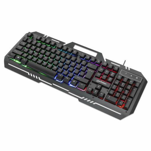 [MANHATTAN_180610] Teclado Gamer Manhattan 180610 RGB.