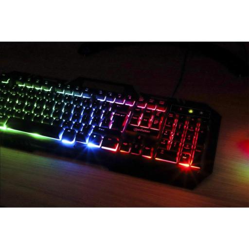 [MANHATTAN_180610] Teclado Gamer Manhattan 180610 RGB.