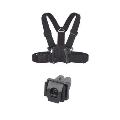 [HIKVISIONDIGITALTECHNOLOGY_DS-MH1711-HM/K] Hikvision Digital Technology Kit de Arnes de Pecho y Adaptador para Body Cam HIKVISION / Compatible con DS-MH2311 y DS-MCW406.