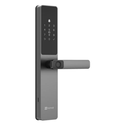 [EZVIZ_CS-DL05-R100] EZVIZ Cerradura Inteligente / Cerrojo Tipo Americano / Wi-Fi / Bluetooth  /  Códigos Temporales Para Visitantes / Lectura de Huella / Lectura de Tag / Contraseña /  Botón para Timbrar / Apertura remota /  No Requiere Hub 