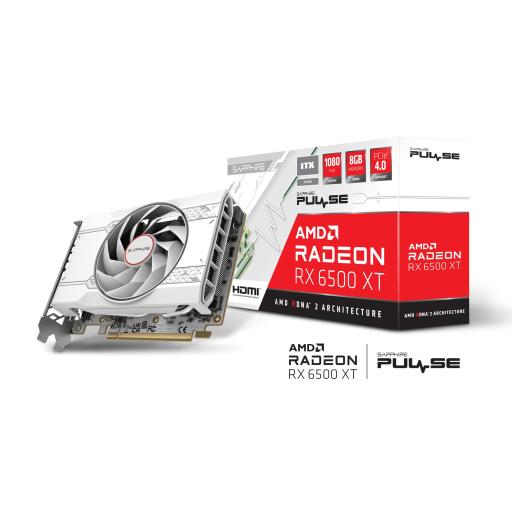 [SAPPHIRE_11314-06-20G] Tarjeta de video Sapphire AMD Radeon RX 6500 XT ITX PURE OC 8GB