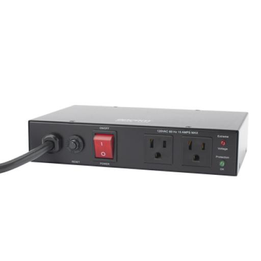 [EPCOM_EPLCON2O] Epcom Acondicionador de Voltaje / Entrada 120 Vca / 2 salidas @ 120 Vca NEMA 5-15R / 1,800 W / 15 A / Supresión de Picos / Regulador de voltaje.    