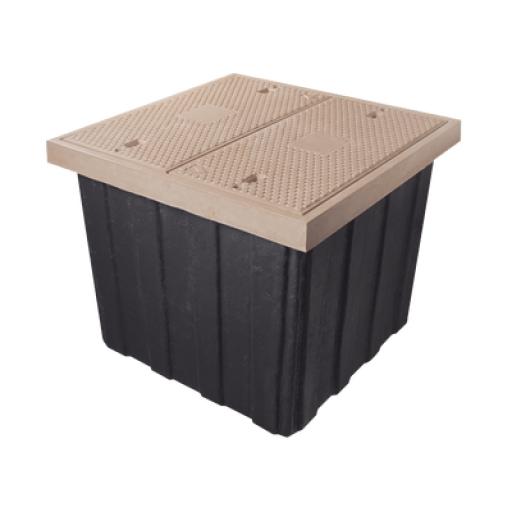 [LINKEDPROBYEPCOM_LP-REG-TEL] LINKEDPRO BY EPCOM Registro de Fibra Óptica Carretero 115x115x100cm, 2 Tapas