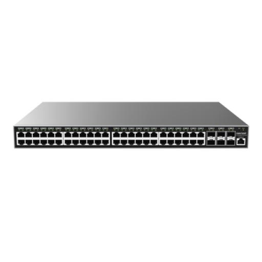 [GRANDSTREAMNETWORKS_GWN7806P] Grandstream Networks Switch Gigabit PoE+ Administrable / 48 puertos 10/100/1000 Mbps + 6 Puertos SFP+ / Hasta 400W / Compatible con GWN Cloud.