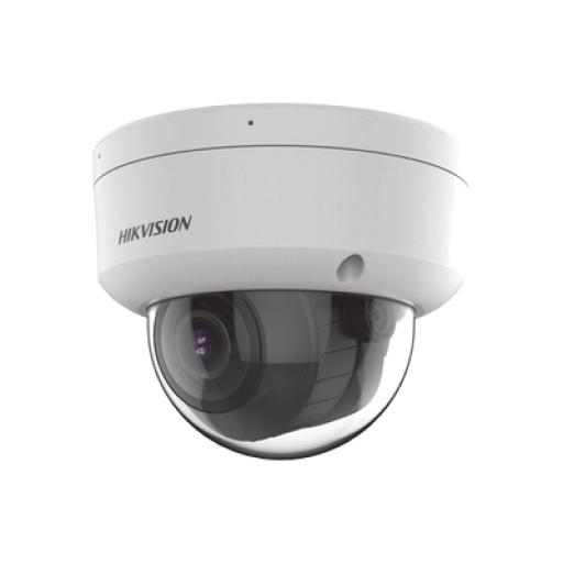 [HIKVISIONDIGITALTECHNOLOGY_DS-2CD2743G2-LIZS2U] Hikvision Digital Technology [Dual Light + 2 Micrófonos Integrados] Domo IP 4 Megapixel / Lente Mot. 2.8 a 12 mm / 40 mts Luz Blanca + 40 mts IR / ACUSENSE / Exterior IP67 / IK10 / WDR 120 dB / PoE / ONVIF / Alarmas I/O / Micro SD / Metal / ACUSEARCH