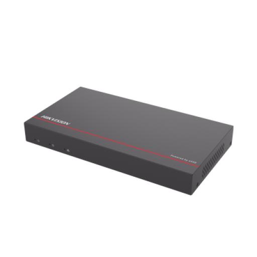 [HIKVISIONDIGITALTECHNOLOGY_DS-E08NI-Q1/8P/1T] Hikvision Digital Technology NVR + SSD / 4 Megapixel / 8 Canales IP / 8 Puertos PoE+ / 1 SSD de 1 TB / ACUSENSE / Diseño Compacto y Cero Ruido