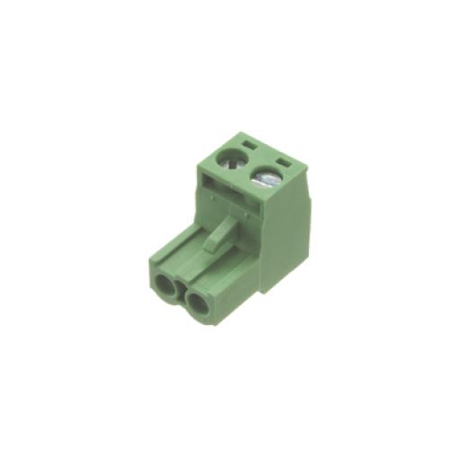 [EPCOM_CON-FT01] Epcom Conector terminal de alimentación de 2 pines en color verde