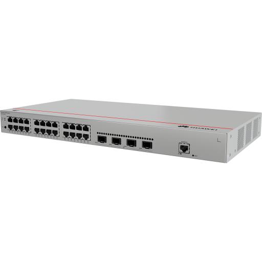 [HUAWEI_S310-24T4S] Huawei Switch Gigabit Administrable Capa 3 / 24 puertos 10/100/1000 Mbps / 4 Puertos SFP Uplink / iStack / Administración Nube Gratis