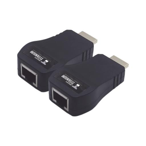 [EPCOM_TTHDMI2RJ] Epcom Kit Extensor 25m convertidor Señal HDMI a UTP (Cat5e/Cat 6)  / Calidad PREMIUM